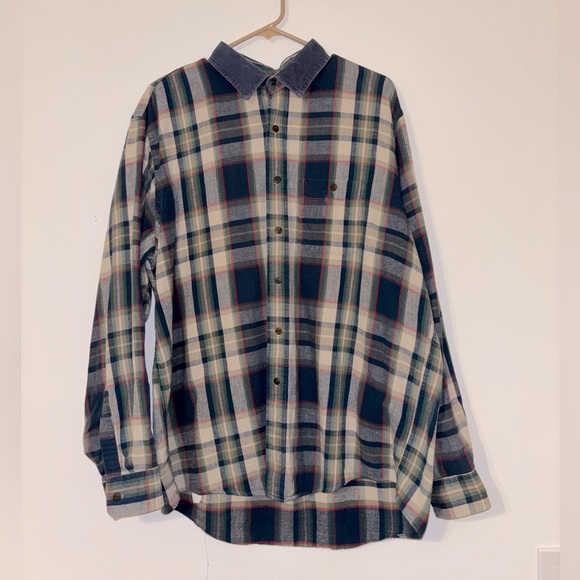 XL REI Flannel Long Sleeve Button Up - Picture 1 of 5